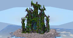 Ruined Overgrown Fantasy Castle 400x400 Blocks Fully Built Map — Minecraft Build by LeonisBuilds (3)