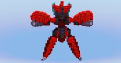 Mega Scizor from Pokemon — Minecraft Build by LeonisBuilds (3)