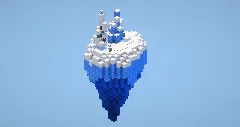 Flying Ice Island — Minecraft Build by LeonisBuilds (2)