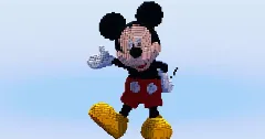 Mickey Mouse — Minecraft Build by LeonisBuilds (1)