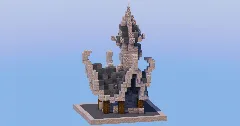 Dark Medieval Fantasy House 2 — Minecraft Build by LeonisBuilds (1)