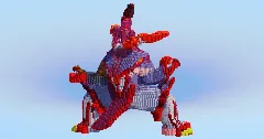 Urshifu Single Strike Gigantamax — Minecraft Build by LeonisBuilds (2)