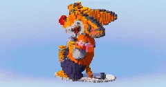 Benjamin Stilton from Geronimo Stilton — Minecraft Build by LeonisBuilds (1)