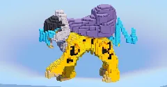 Raikou from Pokemon — Minecraft Build by LeonisBuilds (2)