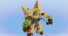 Chesnaught from Pokemon — Minecraft Build by LeonisBuilds (2)