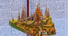 Fantasy City — Minecraft Build by TheBibleOfBuilding (3)