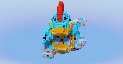 Croconaw from Pokemon — Minecraft Build by LeonisBuilds (1)