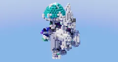 Ice Rider Calyrex from Pokemon — Minecraft Build by LeonisBuilds (2)