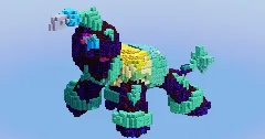 Terapagos from Pokemon — Minecraft Build by LeonisBuilds (1)