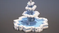Classic Fountain — Minecraft Build by MellowHat (2)