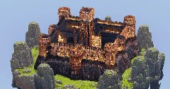 Minecraft Mountain Castle — Minecraft Build by StrongholdStudios (1)
