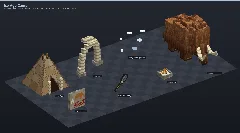 Ice Age Camp Asset Download [Java + Bedrock + Blockbench] — Minecraft Resource Pack by ScorpionTeam (1)