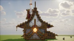 🏡Medieval House🏡 — Minecraft Build by claraneto (3)