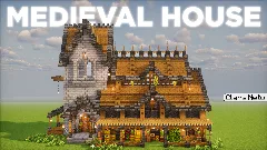 Medieval House - The Grand Medieval Manor — Minecraft Build by claraneto (1)