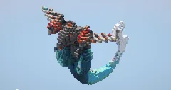 Dragapult from Pokemon — Minecraft Build by LeonisBuilds (2)