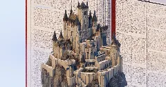 Castle on a Mountain — Minecraft Build by TheBibleOfBuilding (1)