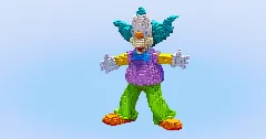 Krusty The Clown — Minecraft Build by LeonisBuilds (2)