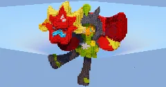 Ogerpon Hearthflame Mask — Minecraft Build by LeonisBuilds (1)