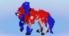 Zamazenta from Pokemon — Minecraft Build by LeonisBuilds (1)