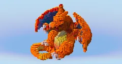 Charizard from Pokemon — Minecraft Build by LeonisBuilds (3)