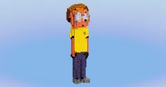 Morty from Rick and Morty — Minecraft Build by LeonisBuilds (2)