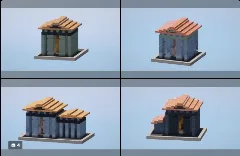 Roman Temples pack — Minecraft Build by LeonisBuilds (1)