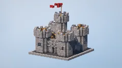 Small Medieval Castle — Minecraft Build by LeonisBuilds (2)