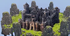 Beginner Medieval Castle — Minecraft Build by StrongholdStudios (2)