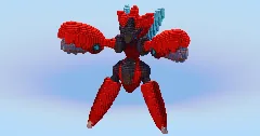 Mega Scizor — Minecraft Build by LeonisBuilds (2)