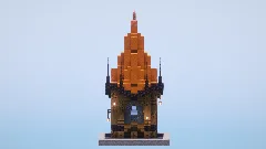 Orange Fantasy House — Minecraft Build by LeonisBuilds (2)
