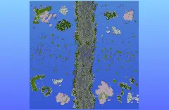 Survival Multibiome One Piece Inspired 2000x2000 Blocks Custom Map, Red Line, Grand Line, North Blue, West Blue, South Blue, East Blue, Mountains, Cherry, Jungle, Bamboo, Spruce, Taiga, Snowy Taiga, Forest, Jagged Peaks — Minecraft Build by LeonisBuilds (2)