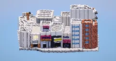 Modern District — Minecraft Build by LeonisBuilds (2)