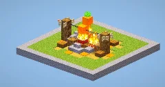 Clash of Clans Army Camp Level 3 — Minecraft Build by LeonisBuilds (2)