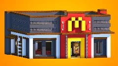 Modern McDonald's | Fully Furnished Interior — Minecraft Build by RaekonBuilds (1)
