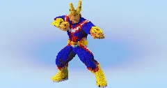 All Might — Minecraft Build by LeonisBuilds (2)