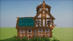 Medieval House — Minecraft Build by claraneto (3)