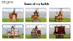 Pack 43 Medieval Houses — Minecraft Build by claraneto (5)