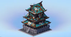Soul Fire Japanese Castle — Minecraft Build by LeonisBuilds (1)