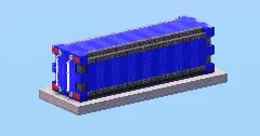 Blue Container — Minecraft Build by LeonisBuilds (1)