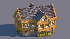 Medieval House – Fully Decorated Interior | Download — Minecraft Build by RaekonBuilds (1)