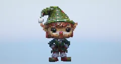 Little Christmas Elf — Minecraft Build by LeonisBuilds (2)