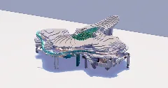 White Futuristic Villa — Minecraft Build by ModernCraft (2)