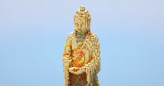 Buddha small‎ — Minecraft Build by LeonisBuilds (3)