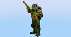 Purple Ninja Turtle — Minecraft Build by LeonisBuilds (2)