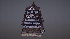 Black Japanese Castle — Minecraft Build by MellowHat (2)