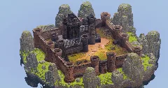Medieval Castle with Garden — Minecraft Build by StrongholdStudios (2)