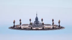 Gothic Square with Fountain — Minecraft Build by LeonisBuilds (3)