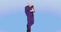 Satoru Gojo from Jujutsu Kaizen — Minecraft Build by LeonisBuilds (2)