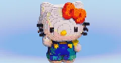 Hello Kitty — Minecraft Build by LeonisBuilds (1)