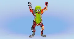 Pickle Rick from Rick and Morty — Minecraft Build by LeonisBuilds (2)